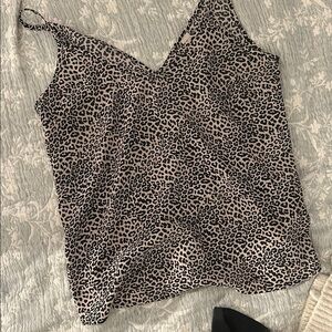 Leopard Print Women's Tank Top